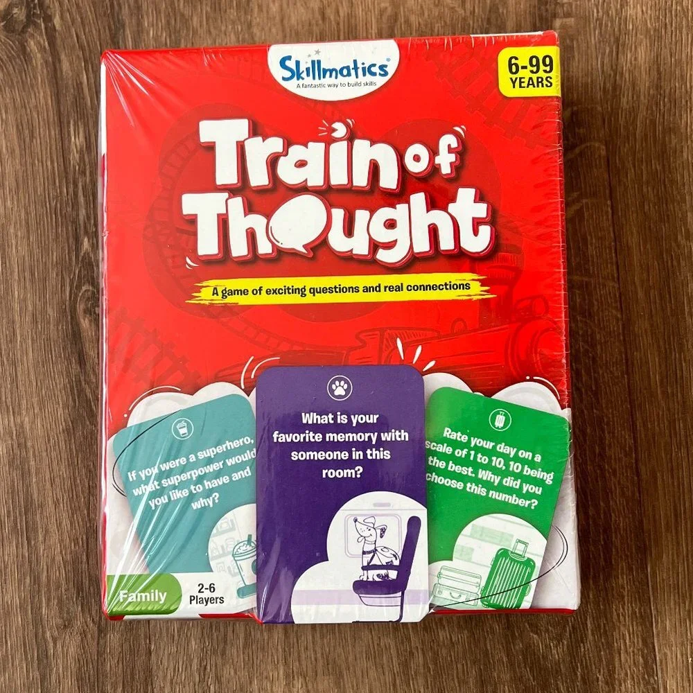 NEW Skillmatics Card Game - Train of Thought- Family Game Night